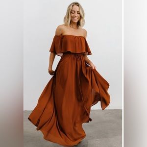 Baltic Born - Victoria Off the Shoulder Maxi.